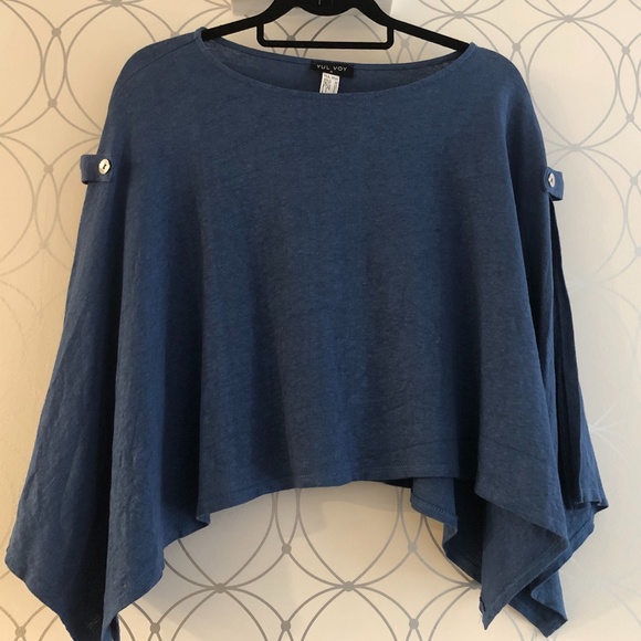 YUL VOY Blue Wrap l Made in Canada l Eco Friendly Fabric - Picture 2 of 7